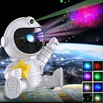 Hot 3D Astronaut Lamp Kid Indoor Lamp Smart Home Led Room Projector Star Night Light
